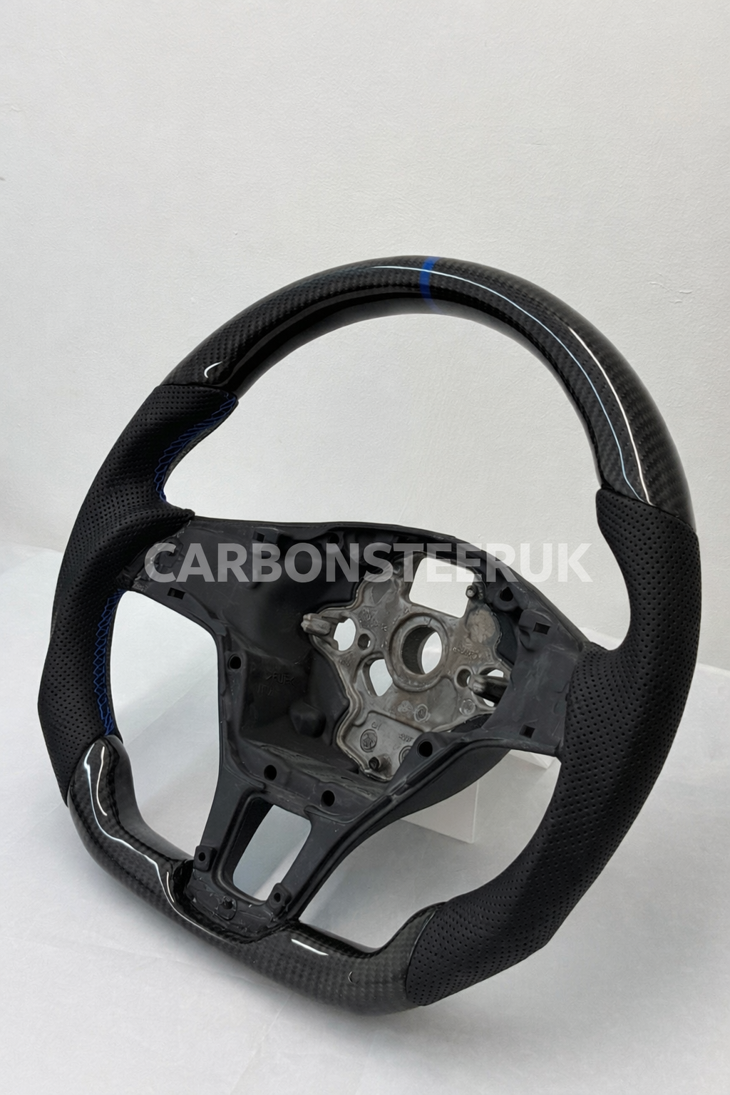 VW GOLF MK7 Transporter CARBON STEERING WHEEL T6 Crafter Blue & MORE