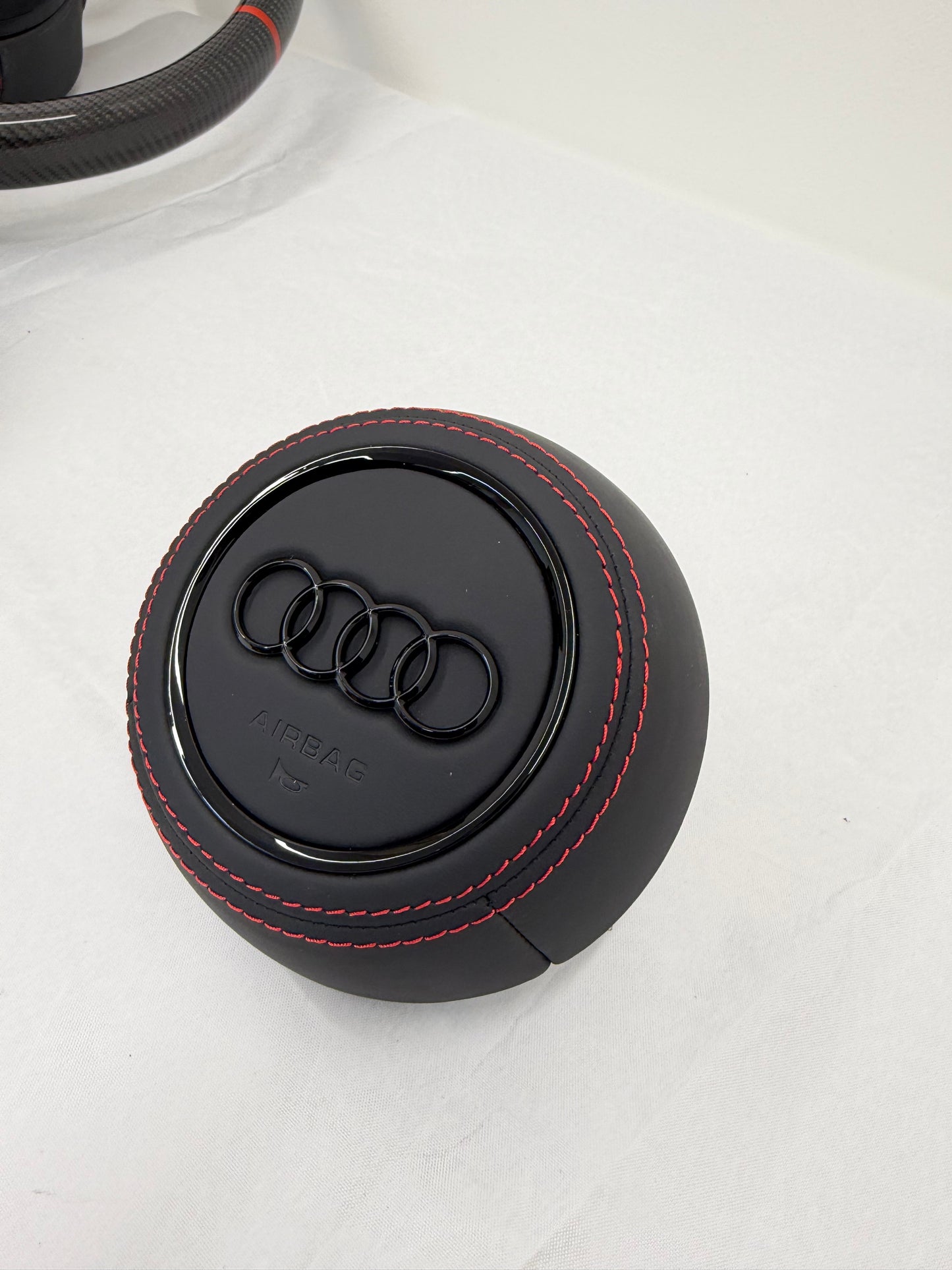 Audi LED Leather Carbon Steering Wheel 8VFL RS3 S3 S4 S5 RS5+MORE