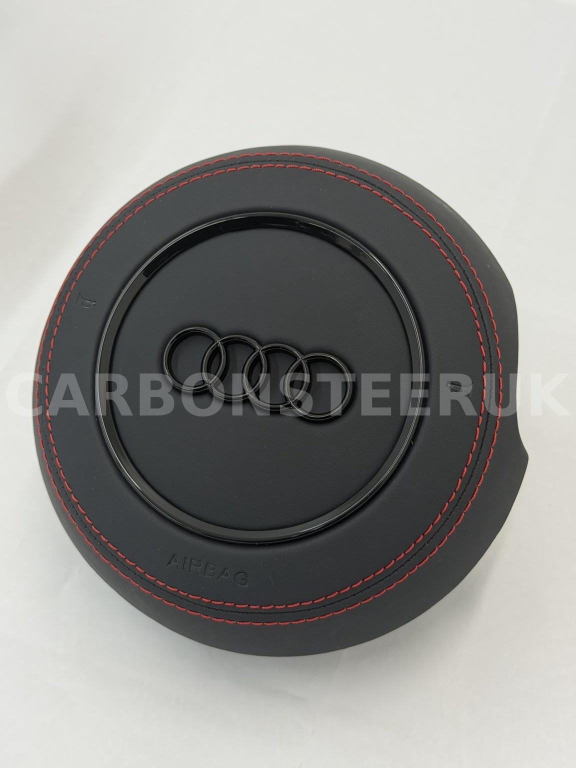 Audi LEATHER Carbon Fibre Steering Wheel 8V PFL RS3 S3 S4 S5 RS5 RS6 RS7 2013-2016