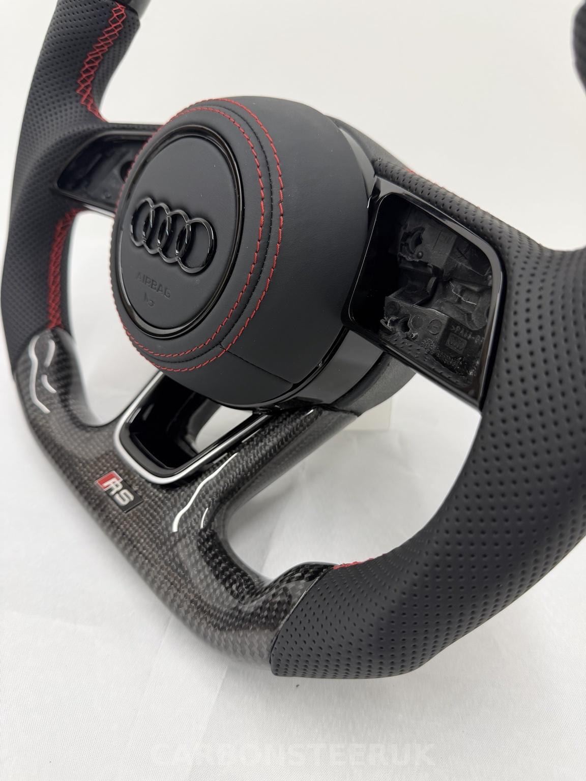 Audi Carbon fibre Leather 8V RS3 S3 S4 S5 RS5 RS6 2016-2020