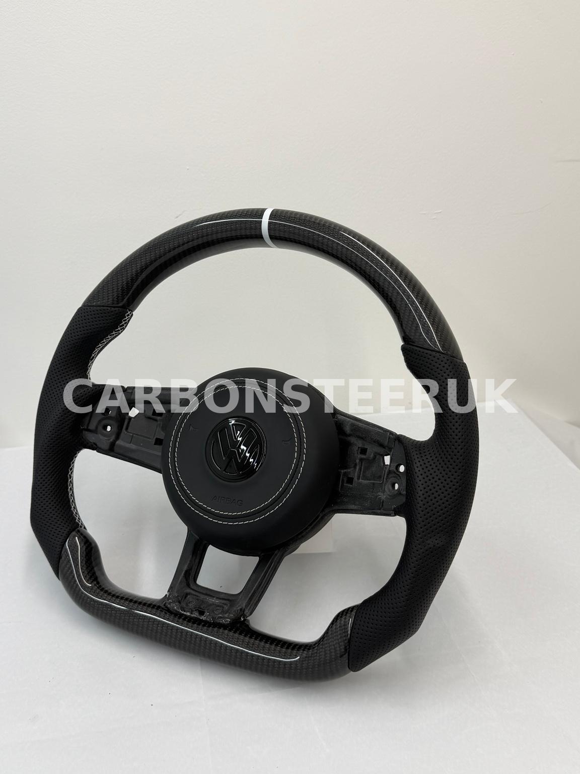 Volkswagen Golf Polo MK7/7.5/POLO6C WHITE Carbon wheel