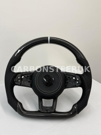 Volkswagen Golf Polo MK7/7.5/POLO6C WHITE Carbon wheel
