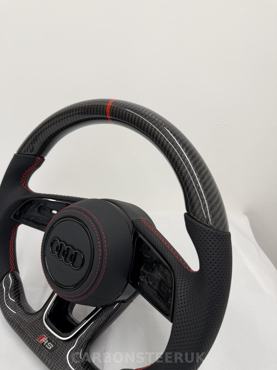 Audi Carbon fibre Leather 8V RS3 S3 S4 S5 RS5 RS6 2016-2020