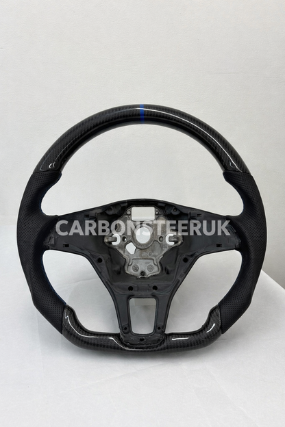 VW GOLF MK7 Transporter CARBON STEERING WHEEL T6 Crafter Blue & MORE