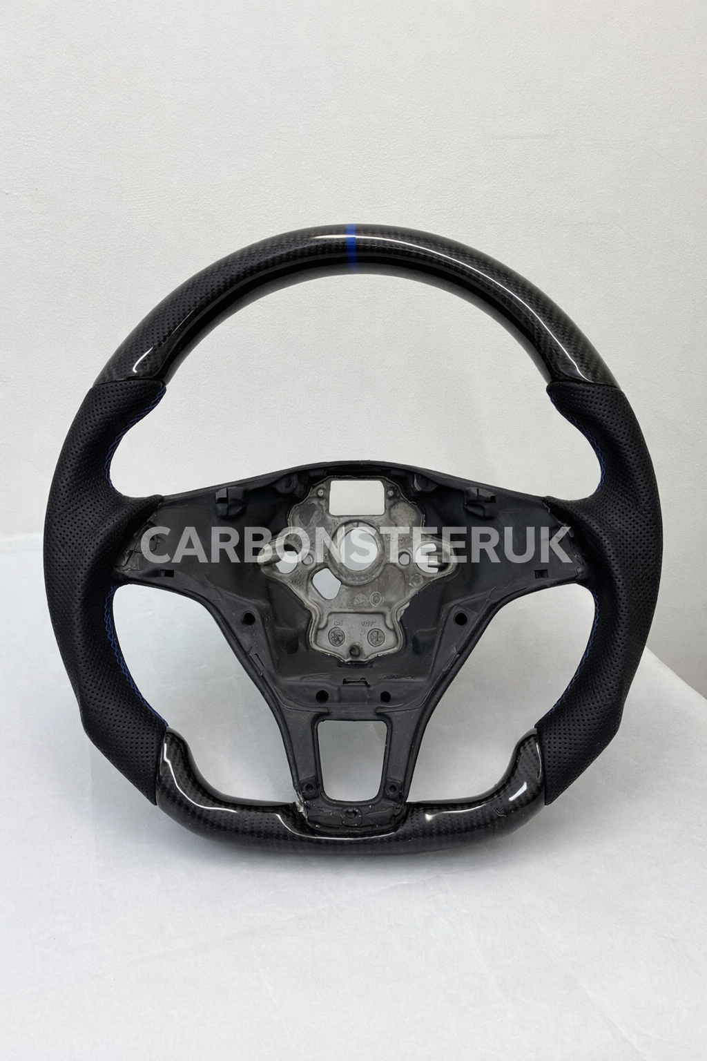VW GOLF MK7 Transporter CARBON STEERING WHEEL T6 Crafter Blue & MORE