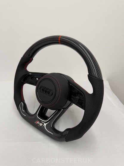 Audi Carbon fibre Leather 8V RS3 S3 S4 S5 RS5 RS6 2016-2020