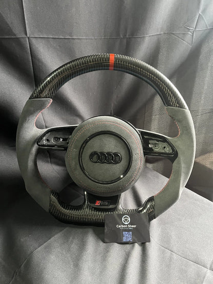 Audi Carbon Fibre Steering Wheel 8V PFL RS3 S3 S4 S5 RS5 RS6 2013-2016