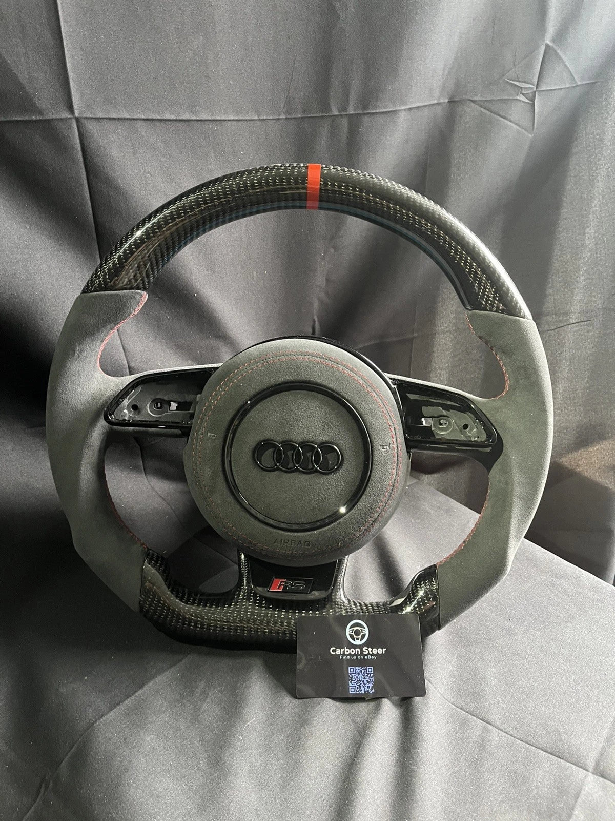 Audi Carbon Fibre Steering Wheel 8V PFL RS3 S3 S4 S5 RS5 RS6 2013-2016