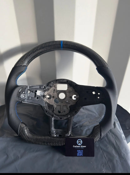 Real Carbon Wheel VW Golf MK7/7.5 Polo 6C GTI R 2013-20 XMAS 🎄 OFFER 🎉