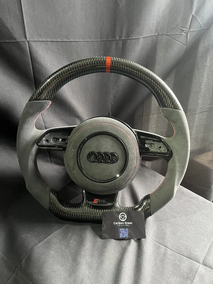 Audi Carbon Fibre Steering Wheel 8V PFL RS3 S3 S4 S5 RS5 RS6 2013-2016