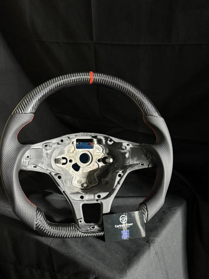 VW GOLF MK7 Transporter CARBON STEERING WHEEL Caddy T6 RED & MORE