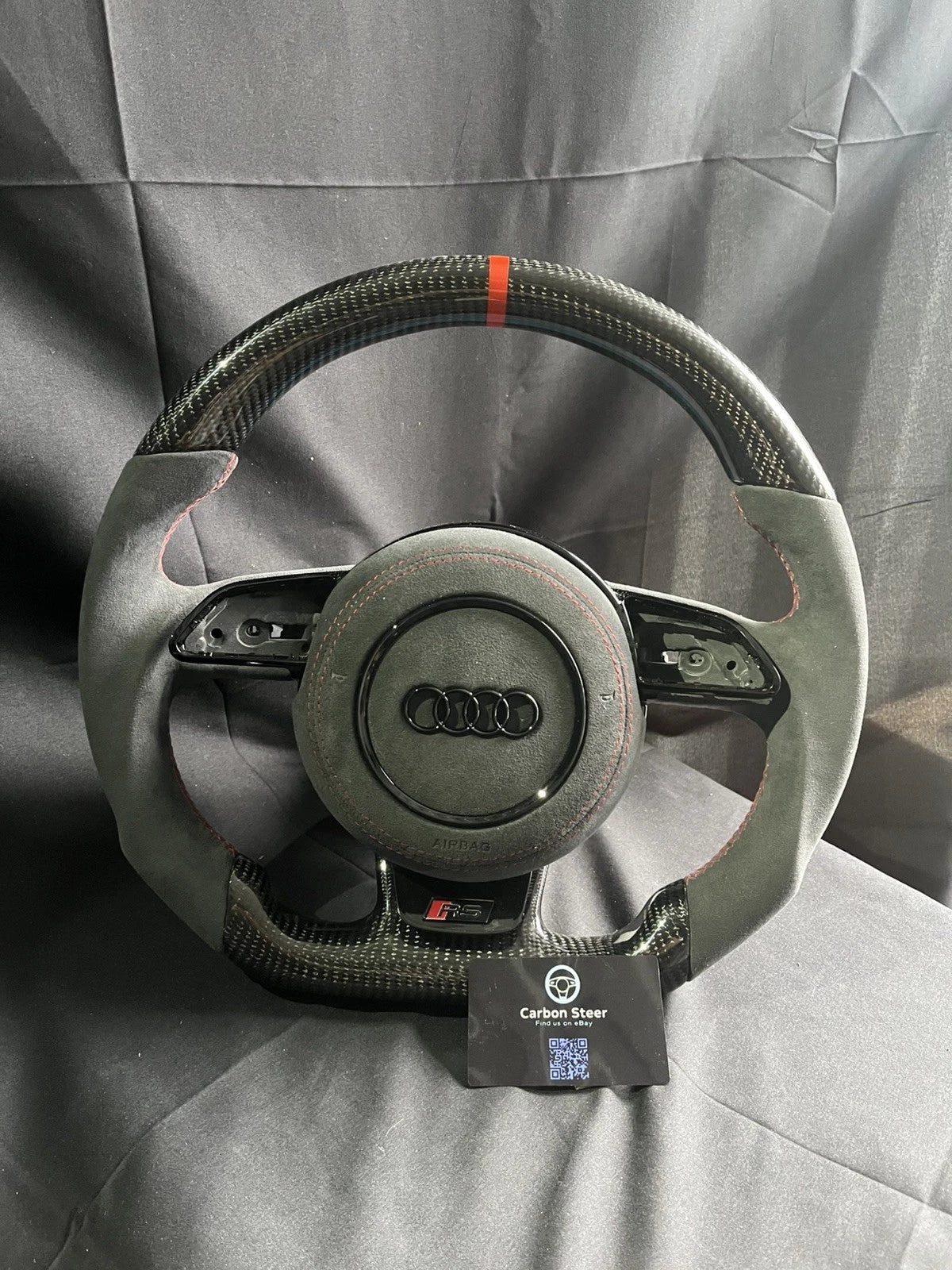 Audi Carbon Fibre Steering Wheel 8V PFL RS3 S3 S4 S5 RS5 RS6 2013-2016