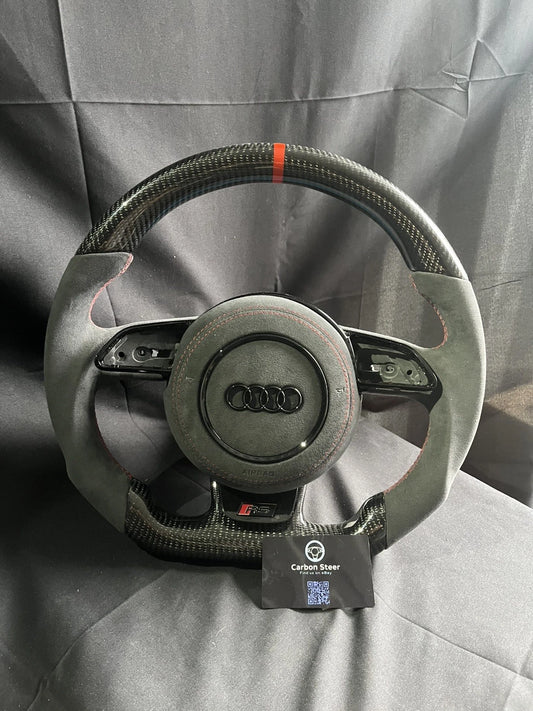 Audi Carbon Fibre Steering Wheel 8V PFL RS3 S3 S4 S5 RS5 RS6 2013-2016