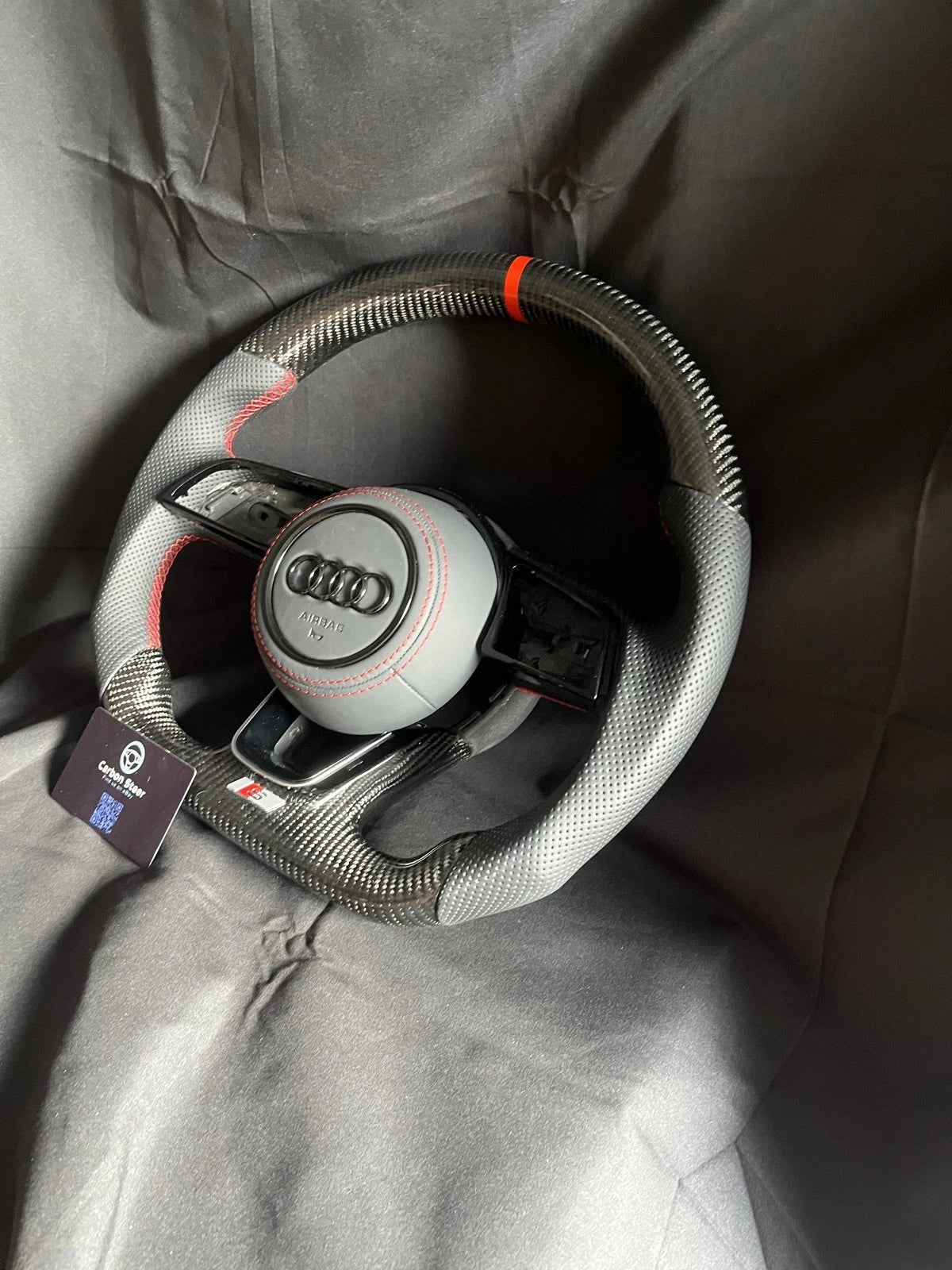 Audi Carbon fibre Leather 8V RS3 S3 S4 S5 RS5 RS6 2016-2020