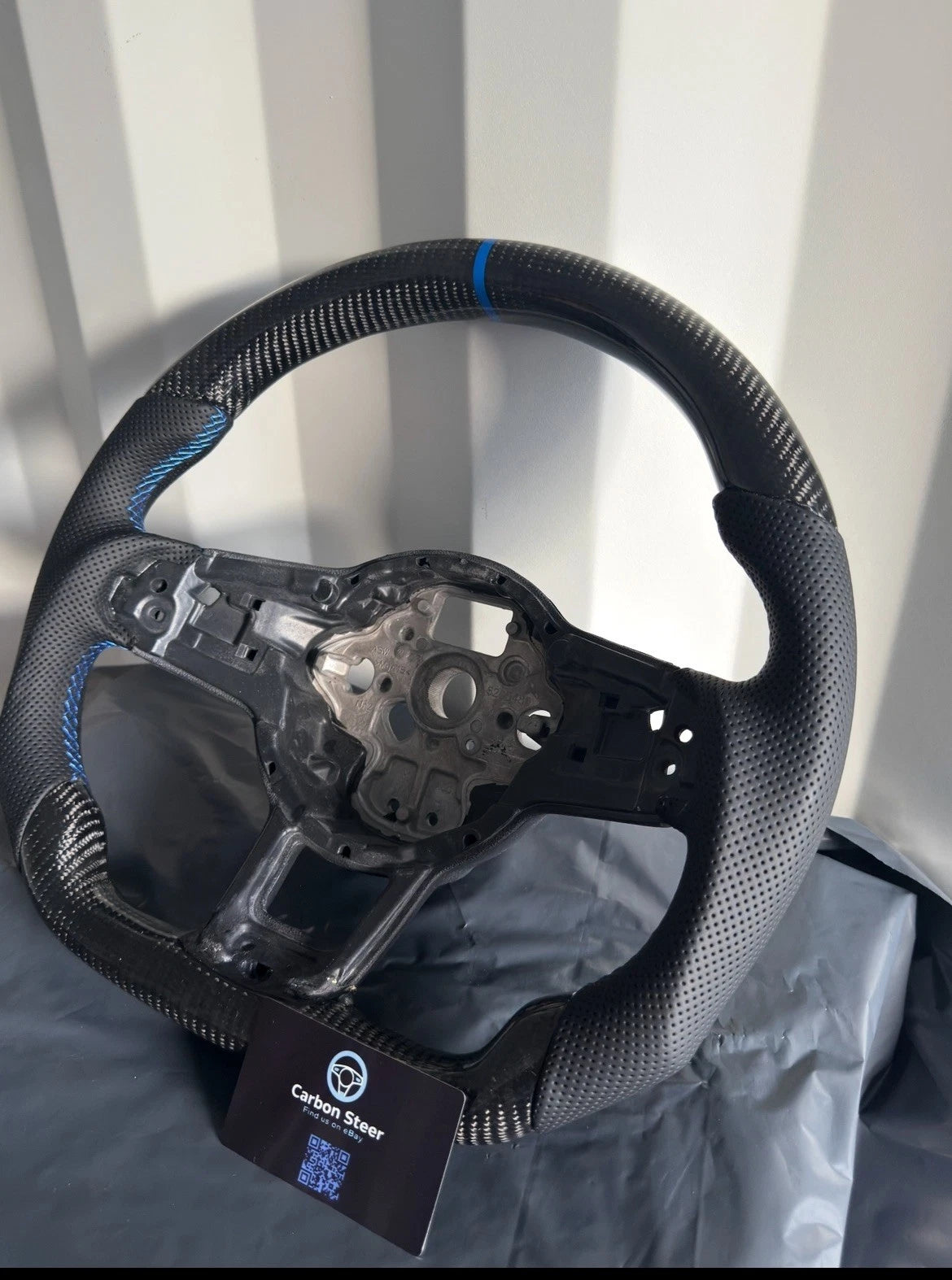 Real Carbon Wheel VW Golf MK7/7.5 Polo 6C GTI R 2013-20 XMAS 🎄 OFFER 🎉